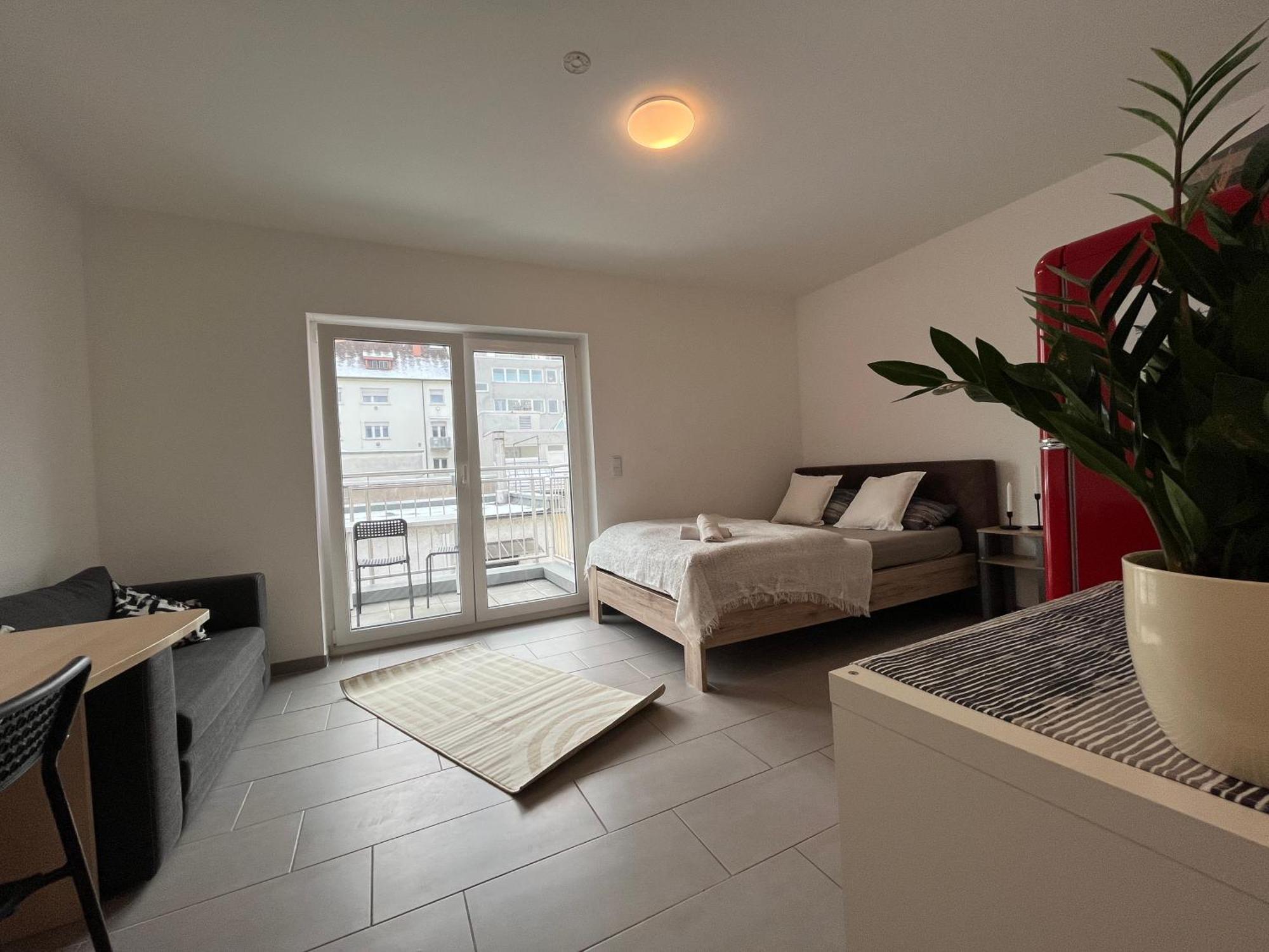 Simplex Apartments Am Europaplatz Karlsruhe Cameră foto