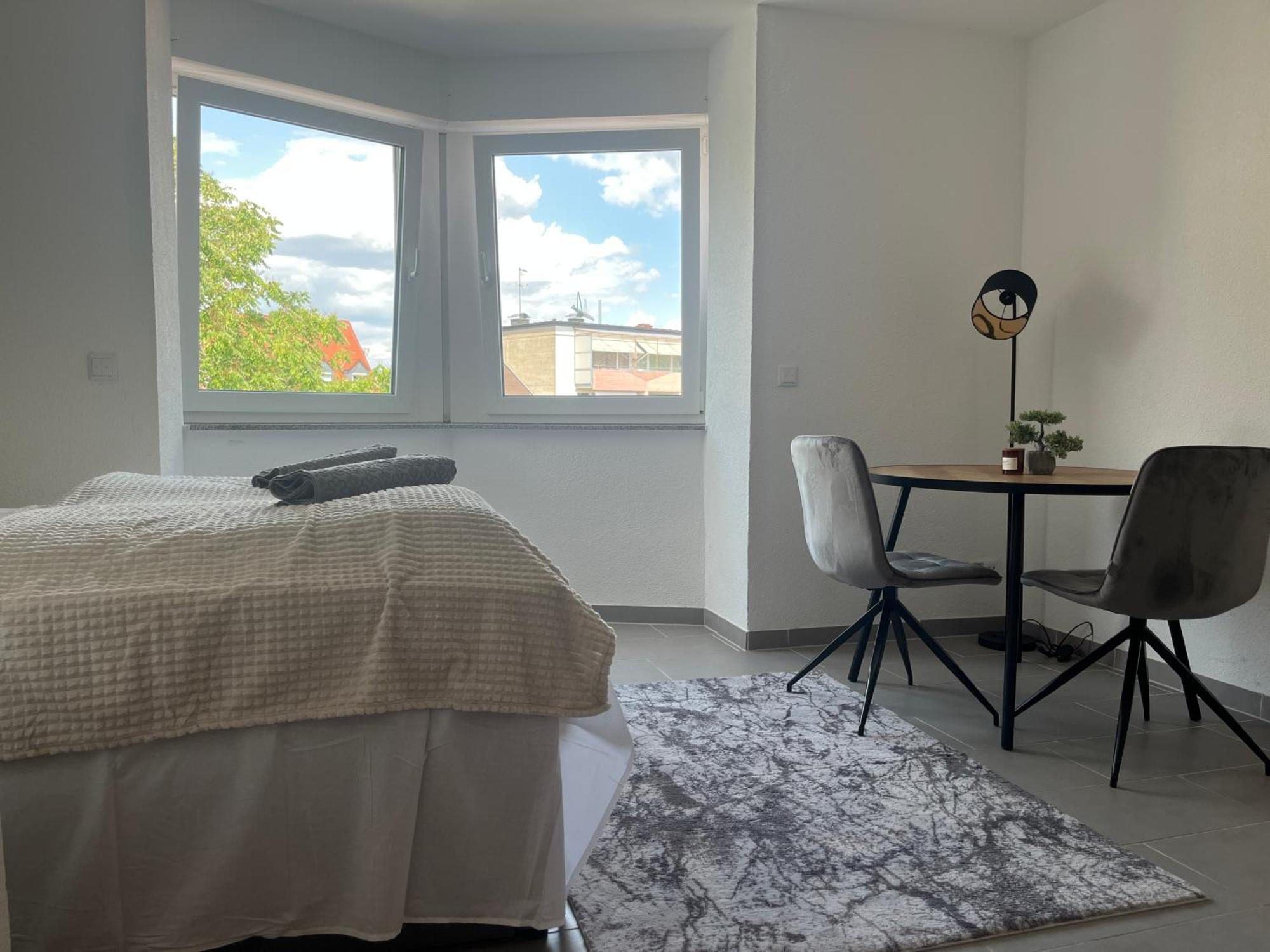 Simplex Apartments Am Europaplatz Karlsruhe Cameră foto