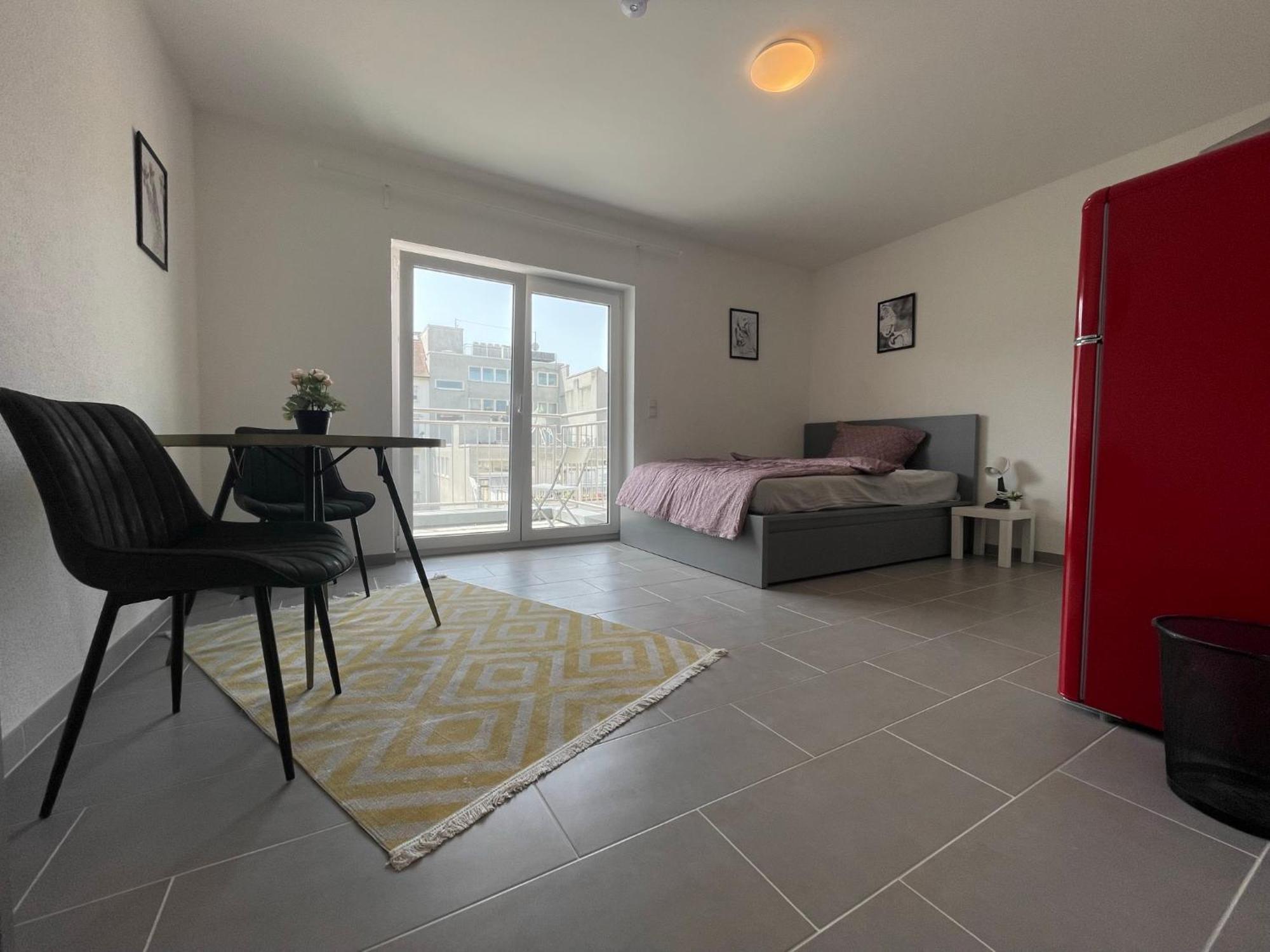 Simplex Apartments Am Europaplatz Karlsruhe Cameră foto